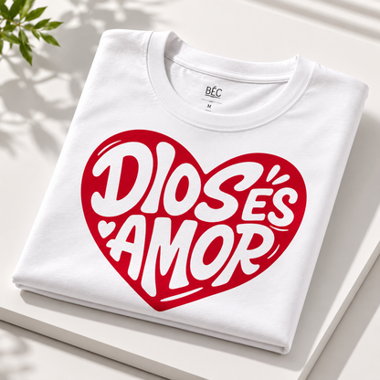 CAMISETA DIOS ES AMOR