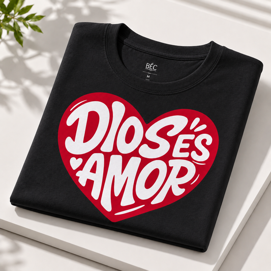 CAMISETA DIOS ES AMOR