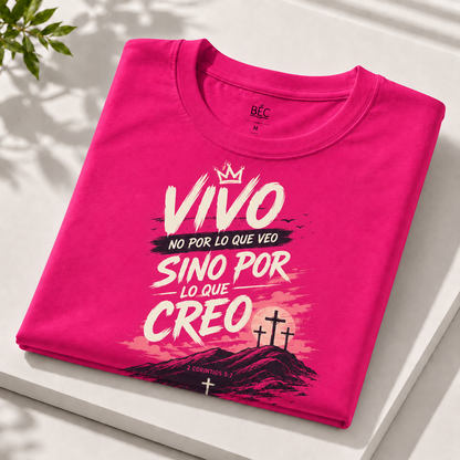 CAMISETA VIVO Y CREO