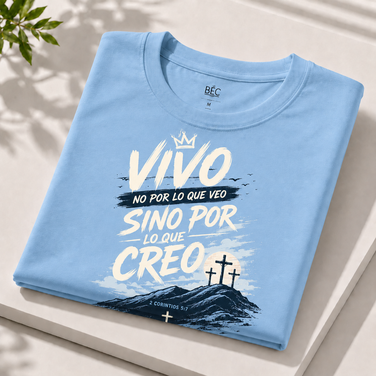 CAMISETA VIVO Y CREO