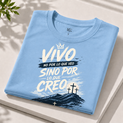 CAMISETA VIVO Y CREO