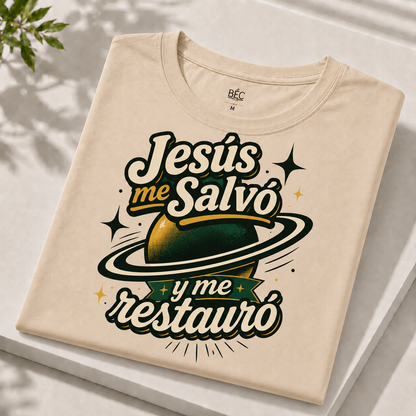 CAMISETA JESÚS ME SALVÓ