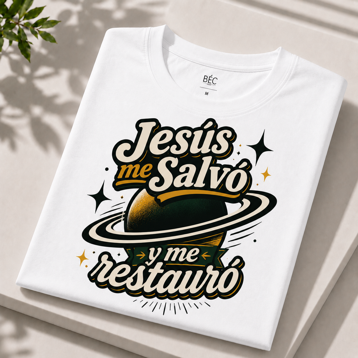 CAMISETA JESÚS ME SALVÓ