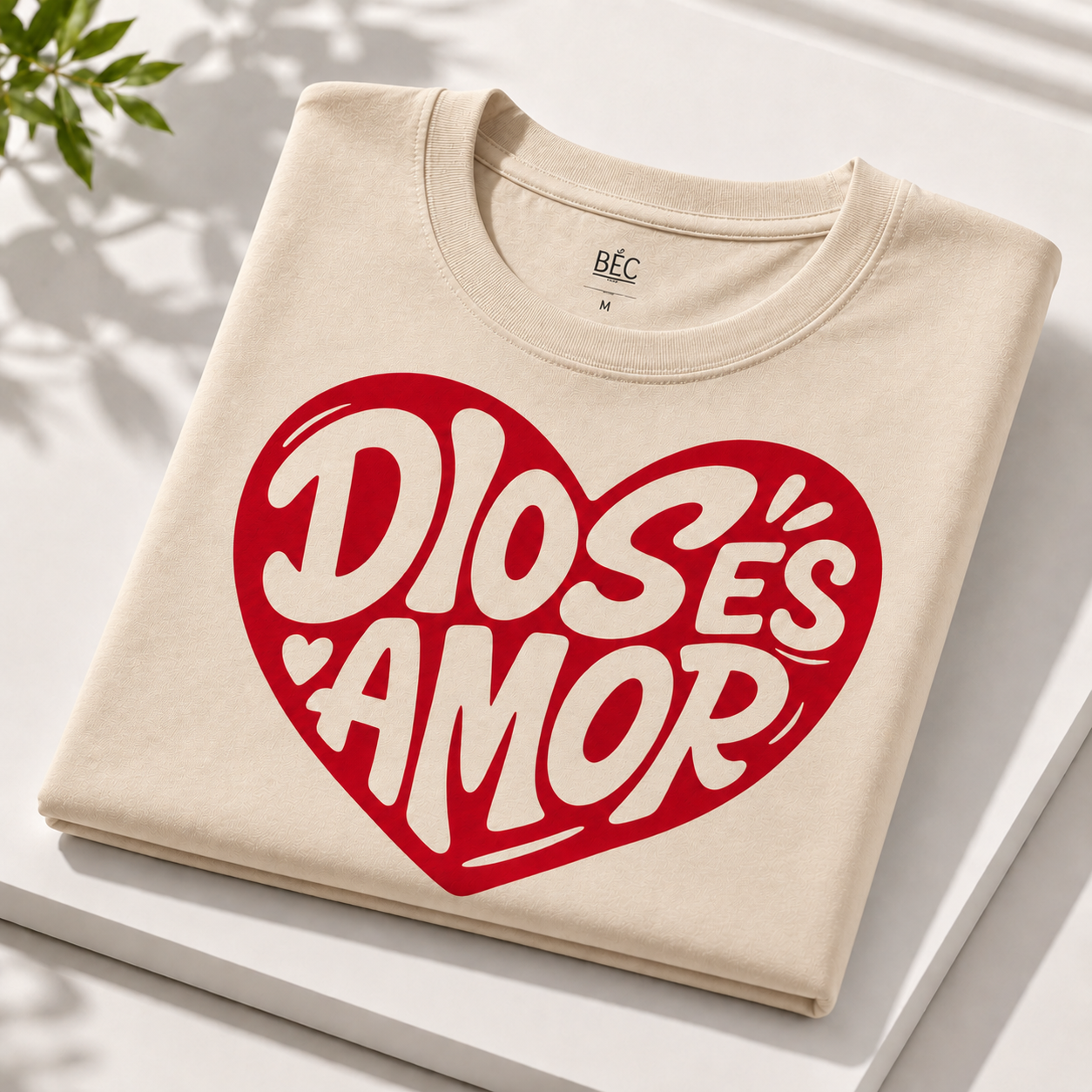 CAMISETA DIOS ES AMOR