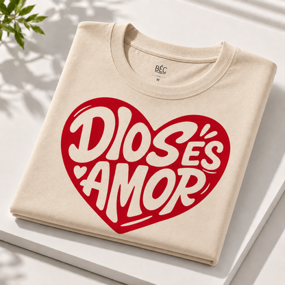 CAMISETA DIOS ES AMOR
