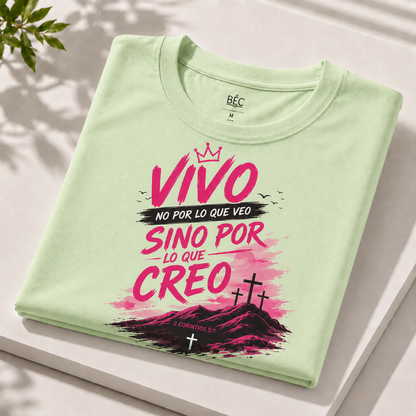 CAMISETA VIVO Y CREO