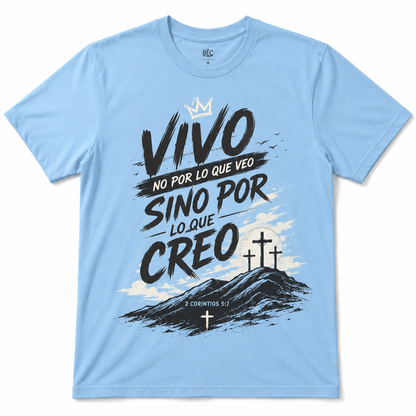 CAMISETA VIVO Y CREO