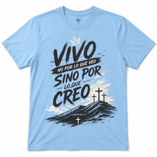 CAMISETA VIVO Y CREO